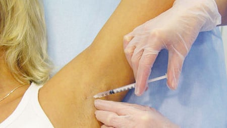 введение ботокса