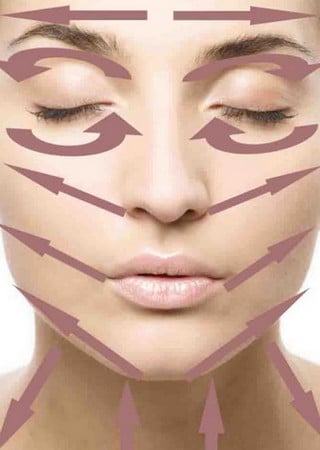 нанесение крема