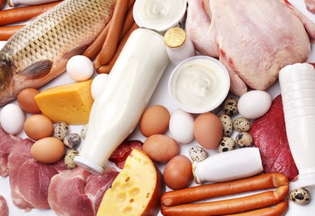 следует увеличить количество продуктов, содержащих белок что есть