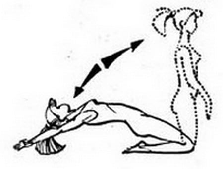 Техника выполнения упражнения плоский живот