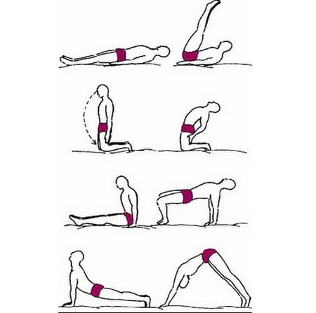 Упражнения для живота убираем живот