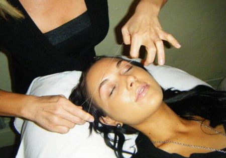 Эпиляция лица нитью пришла к нас с востока эпиляция нитью