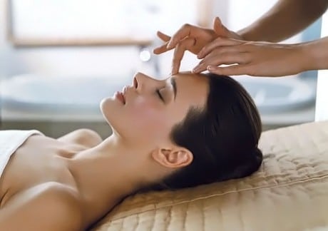 массаж выполняется руками