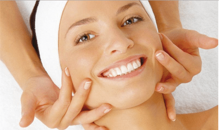 Массаж лица массаж