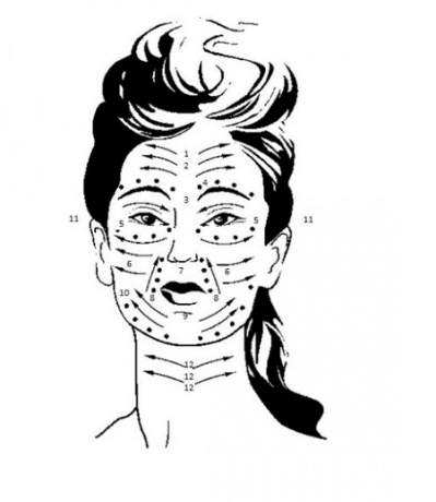 массажные линии массажные линии