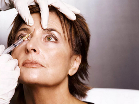 Коррекция межбровных морщин